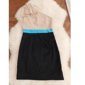 Minuet One Shoulder Cocktail Dress